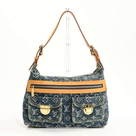 Louis Vuitton Baggy PM Monogram Denim Shoulder Bag - Picture 1 of 11